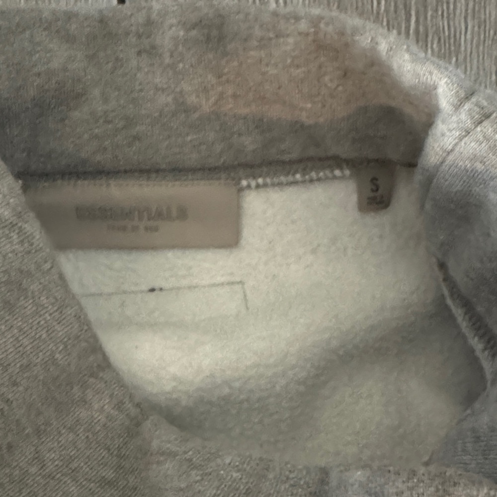 Essentials Heather Gray Pullover - image 3